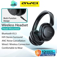 Awei A996 Pro ANC Wireless Earbuds Active Noise Cancellation Bluetooth Headset ANC Headphone Earphon