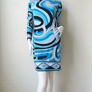 MICHAEL KORS Womens Geometric Print Dress - Size S Small