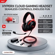 HyperX Cloud 3 Wired Gaming Headset - 53mm Drivers, Over-Ear Headphones with Mic [Ready Stock & Warr