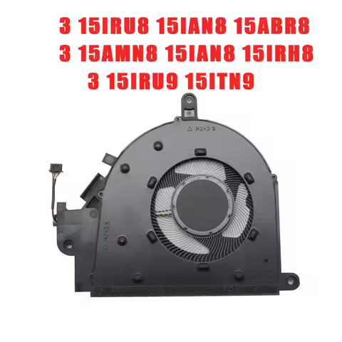 Laptop CPU Cooling Fan For Lenovo For IdeaPad For Slim 3 15IRU8 15IAN8 15ABR8 15AMN8 15IAN8 15IRH8 3