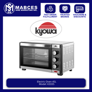 Kyowa KW-3335 Electric Oven 45L (Silver)