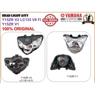 Head Lamp Lampu Depan Terang Lampu LC V8 Y15 LED Headlight Y15ZR Y15 ZR V1 V2 LC135FI V8 100% ORIGIN