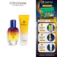 LOccitane Immortelle Reset 50 ml and Divine Cleansing Cream-In-Foam 125ml ล็อกซิทาน พรีเซรั่มและโฟมล