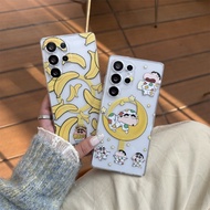 For Samsung S25 Ultra S24 S23 FE S22 S21 banana Phone Case For Samsung A55 A56 A16 A17 A15 A14 A06 A