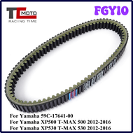 FGYIO สายพานขับส่งกำลังสำหรับ Yamaha T-MAX TMAX T MAX 500 530 XP530สกู๊ตเตอร์2012-2016 59C-17641-00ช