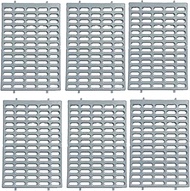 Saguaro Acres Rabbit and Small Animal Cage Resting Mat for Wire Floored Cages - Pack of 6 (Grey)