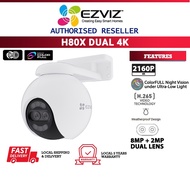 NEW EZVIZ H80x Dual 8MP + 2MP Full HD 1080P Color Night Vision Two Way Talk Outdoor Dual Lens Securi