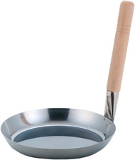 Yoshikawa Stainless-Steel Oyako Pan, Made in Japan, Silver, YH8968