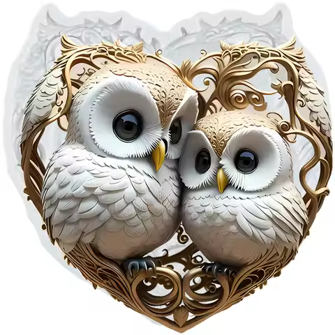 Owls Silicone Molds Love Owls Fondant Cake Decorating Tools Cupcake Topper Chocolate Candy Sugar Cra