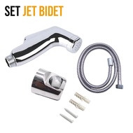 Jet Bidet Spray Bidet Shower 1 Set Jet Shower Toilet 1/2 Inch Kepala Semprotan Air Bahan ABS FXQ-237