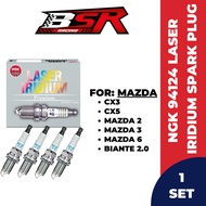 NGK 94124 Laser Iridium Spark Plug For Mazda 2/ 3/ 5/ 6/ Cx-5/ Cx-3/ Biante