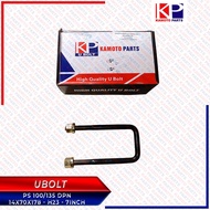U Bolt U-BOLT/ - Mitsubishi PS100 - FRONT 7inch