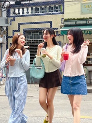 Vanilla sky: Pastel’s cardigan