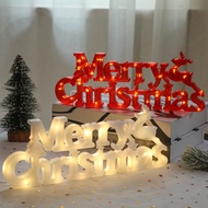 2025Letter Lamp Christmas Letter Lights Decorative Letter Light Christmas Wreath Letter Lights 3D Le