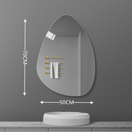 Bathroom Mirror Wall Mounted Mirror Frameless Mirror Bedroom Washbasin Mirror Dressing Table Mirror 