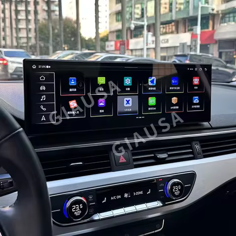 14.9 Inch Car Radio For Audi A4L A4 B9 A5 2017-2019 CarPlay Android 14 Auto Multimedia Player Navi D