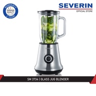 Severin SM 3734 Glass Jug Blender Mixer Stainless Steel 2 Year Warranty