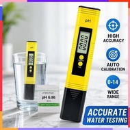 Portable PH Meter Pen Water Quality Tester Auto Calibration Digital Pengukur PH Air Akuarium