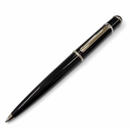 全新 ▼CartierDiabolo de Cartier 藍色寶石旋轉原子筆，黑色/銀色，男士，書寫功能已確認。