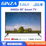 GINZA Smart TV 40 Inches TV Flat Screen Smart TV 43 inch smart led tv