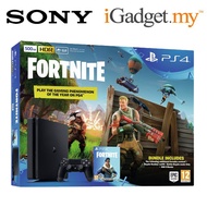 Sony PlayStation 4 PS4 Slim Fortnite Bundle Set 500GB Standard Edition