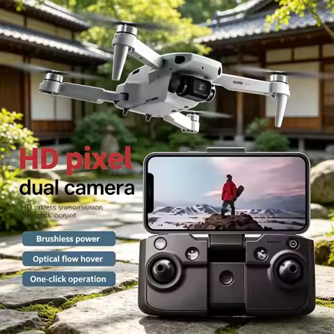 Lenovo Aeri100VR Remote Control Drone Quadcopter Obstacle Avoidance 8K HD Dual Camera FPV Mini Dron 