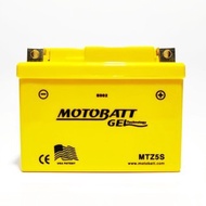 Aki Motobatt MTZ5S Motor Honda Beat New Megapro Genio Scoopy Motobat