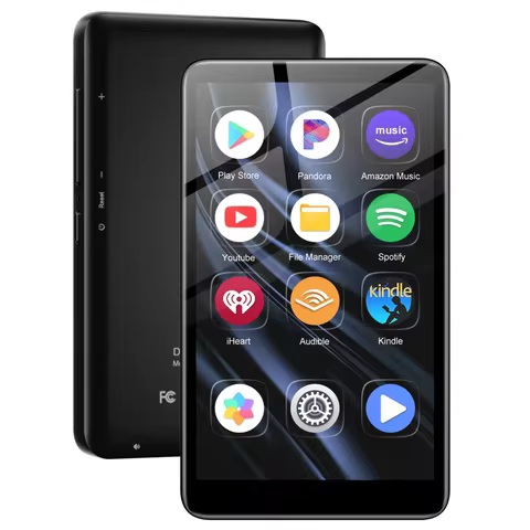 160GB MP3 player with Bluetooth and WiFi, 4-inch touchscreen MP4 player, equipped with Spotify and P