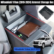 Mitsubishi Triton (2019-2024) Armrest Box Storage Console Tray Car Accessories