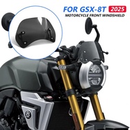 GSX 8T 2025 Motorcycle Aerodynamic Windscreen For GSX-8T 2025 2026 GSX8T Touring Airflow Screen Lens