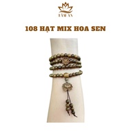 108 hat 6mm Agarwood Ring Mixed Lotus Flower Made From Natural Agarwood Speed, Agarwood Bracelet For Women