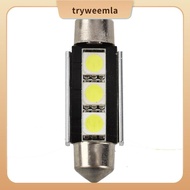 2x SMD LED Festoon 39 mm CANBUS C5W 12V 3 power SMD license plate & Reading Light - For     3 Series