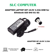 Laptop Adapter H/P 19.5V 3.33A 65W Laptop Charger Power Adapter for Elitebook 820 840 G1 G2