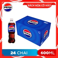 THÙNG 24 CHAI NƯỚC NGỌT PEPSI 600ML