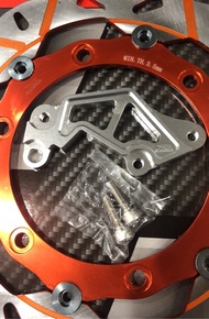 RS150R CNC Disc Plate with Bracket 298mm(Orange)