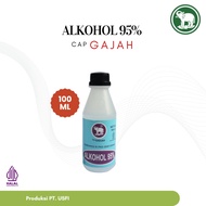 Cap Gajah Alkohol (Etanol) 95% 100 ML