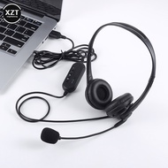 USB headset headset online class trainingCustomer service office business headset