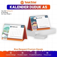 KALENDER DUDUK 2023 / KALENDER DUDUK CUSTOM / KALENDER MEJA 2023