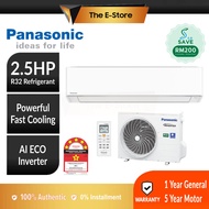 [SAVE 4.0] Panasonic Standard Inverter PU Series Air Conditioner (AKH-1) (1.0HP~2.5HP) | CS-PU9AKH-1