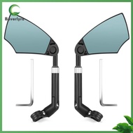 Bv✿  WEST BIKING Anti-Glare Bicycle Mirror Explosion-Proof Bike Anti-Glare Rearview Mirror 360 Degre