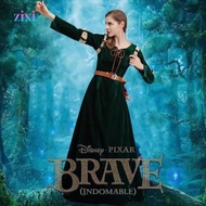 Merida: Brave - Brave Girl's Dress, Brave Merida cosplay women's full outfit