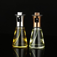 304Stainless steel spray bottle Household kitchen press-type oil spray bottle, oil and vinegar bottl