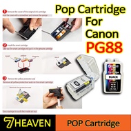 Vision Pop Cartridges for Canon PG88 for Printer Canon PIXMA E500, E510, E600, E610