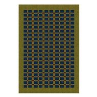 【Worth-Buy】 Retro Green Checkerboard Luxury Ig Carpets Home Decoration Large Area Living Room Bedroo