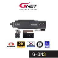 GNet G-ON3 1440P QHD|FHD|FHD 3CH Dashcam