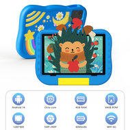 Kids Tablt,10.1inch Android 14 Tablet For Kids,A523 Octa-Core 2.0GHz, 4GB RAM+64GB ROM,Wifi 2.4g/6g 