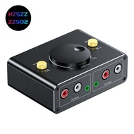 3.5mm to  Audio Switcher Bidrectional Switcher 1 in 2 Out or 2 in 1 Out Dual  to 3.5mm Splitter Swit