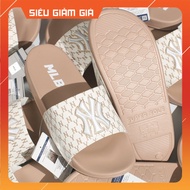 Ny Embroidered Cross Strap MLB Sandals
