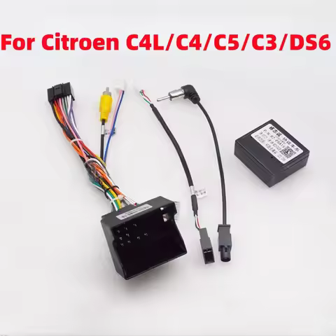 Raise Canbus Box PSA-RZ-15 For Peugeot 206/307/301/2008 /Citroen C4L/C4/C5/C3/DS6 Android 2 Din GPS 
