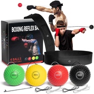 Box Boxing Ball Head-Mounted Boxing Response Agility Training Speed Ball Household Boxing Reflex Bal